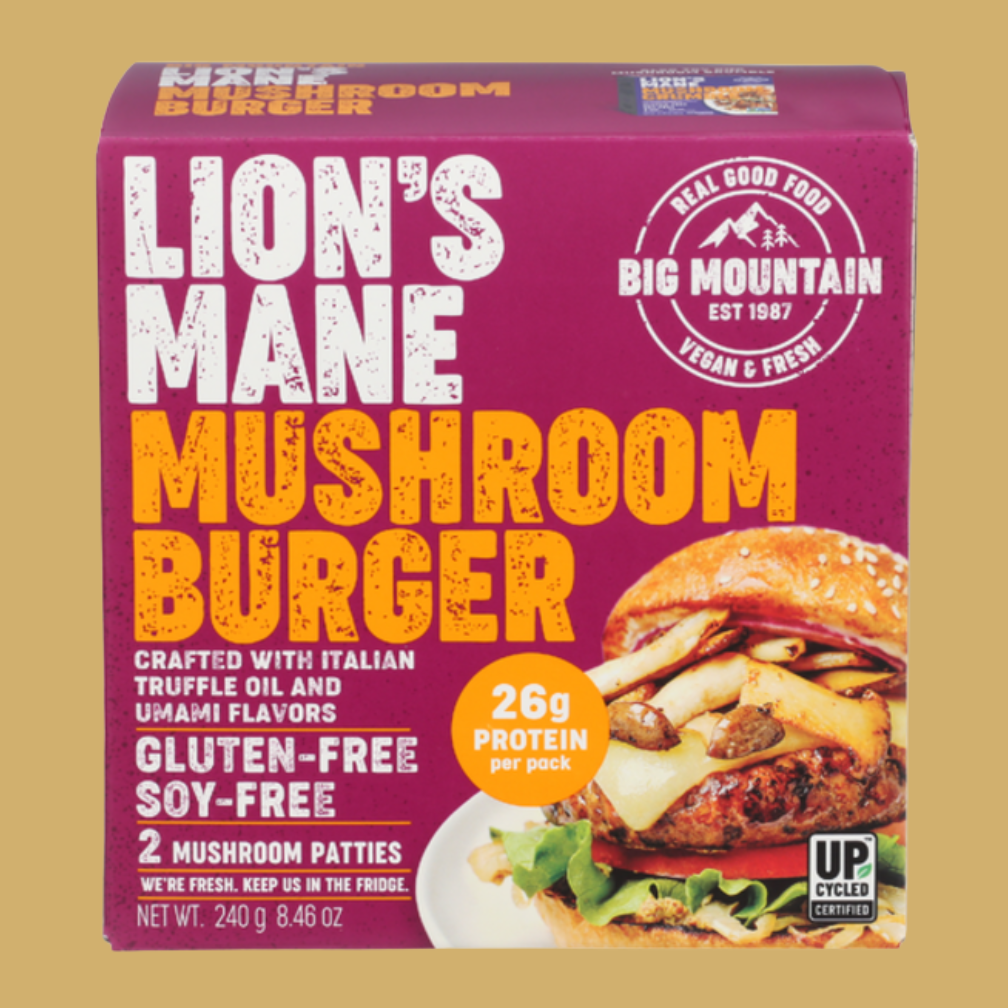 Big Mountain Foods Lion's Mane Mushroom Burger